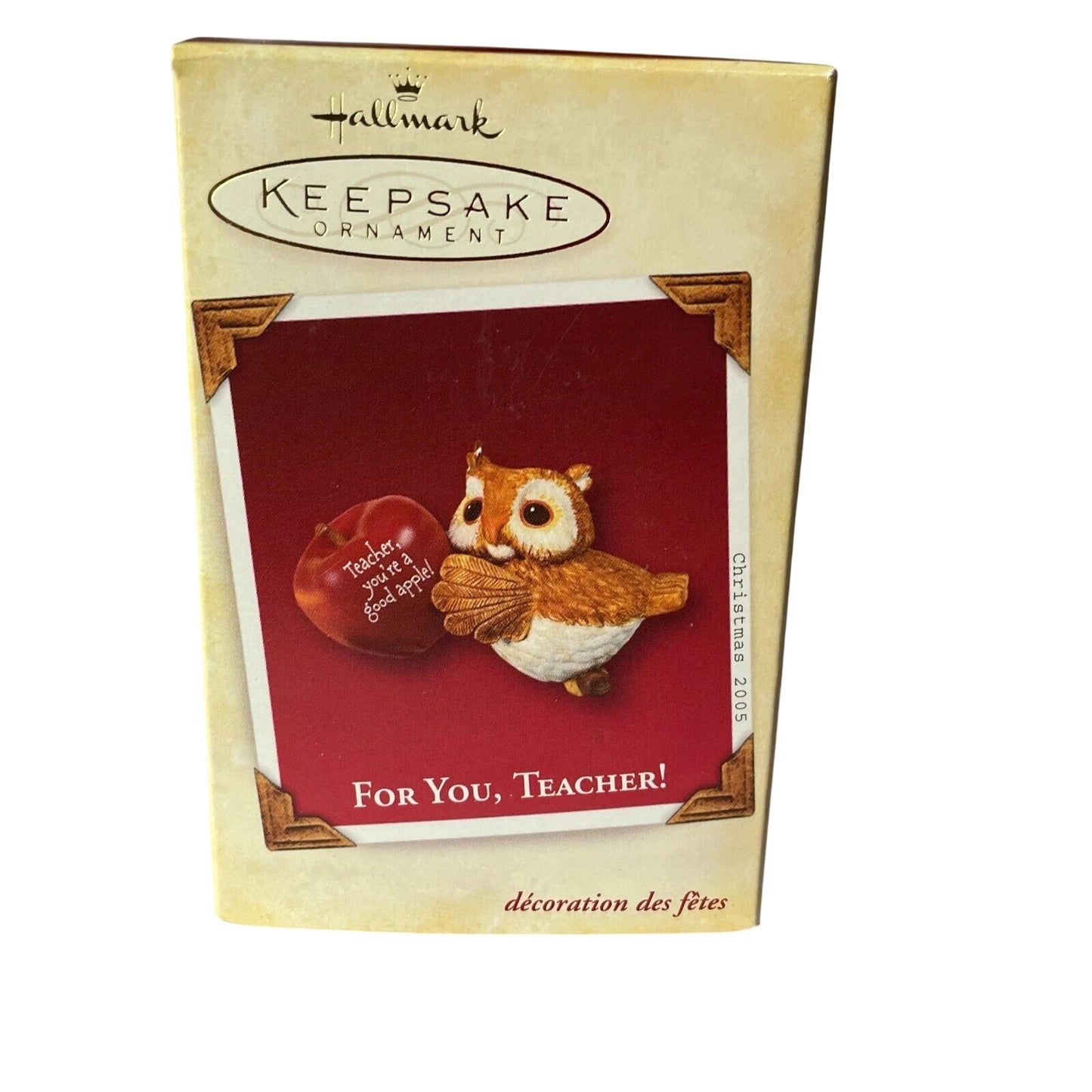 2005 For You, Teacher! Hallmark Ornament (Teacher) QXG4315