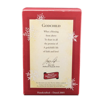 2005 Godchild Hallmark Ornament (Family) QXG4735