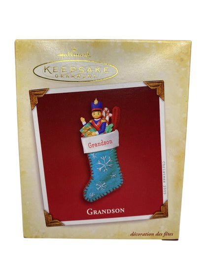 2005 GrandSon Hallmark Ornament (GrandSon) QXG4685
