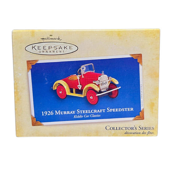 2005 Hallmark Ornament (1926) Murray Steelcraft Speedster Hallmark Ornament (Kiddie Car Classics) QX2295