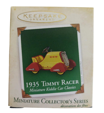 2005 Hallmark Ornament (1935) Timmy Racer Hallmark Ornament (Miniature Kiddie Car Classics) QXM8985