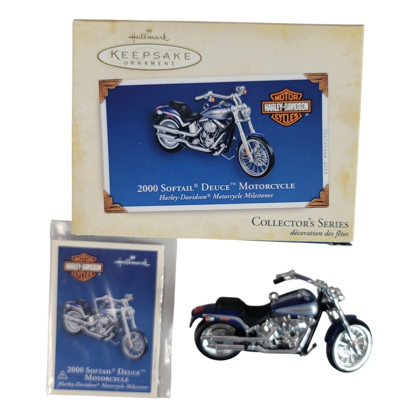 2005 Hallmark Ornament (2000) Softail Deuce Hallmark Ornament (Harley-Davidson) QX2042