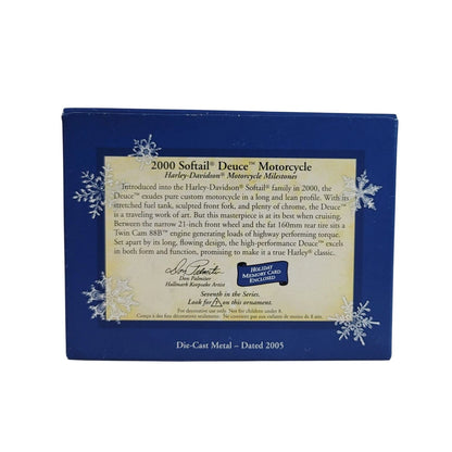 2005 Hallmark Ornament (2000) Softail Deuce Hallmark Ornament (Harley-Davidson) QX2042