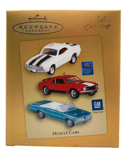 2005 Hallmark Ornament (Muscle Cars Set) Muscle Cars Hallmark Ornament (Classic American Cars) QXC5009