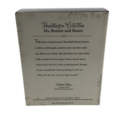2005 Hauntington Collection Ms. Bonnie and Bones Hallmark Ornament (Halloween) QFO6342