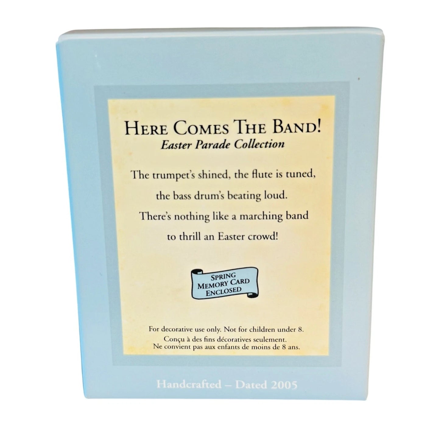 2005 Here Comes The Band! Hallmark Ornament (Easter Parade Collection) QEO8235