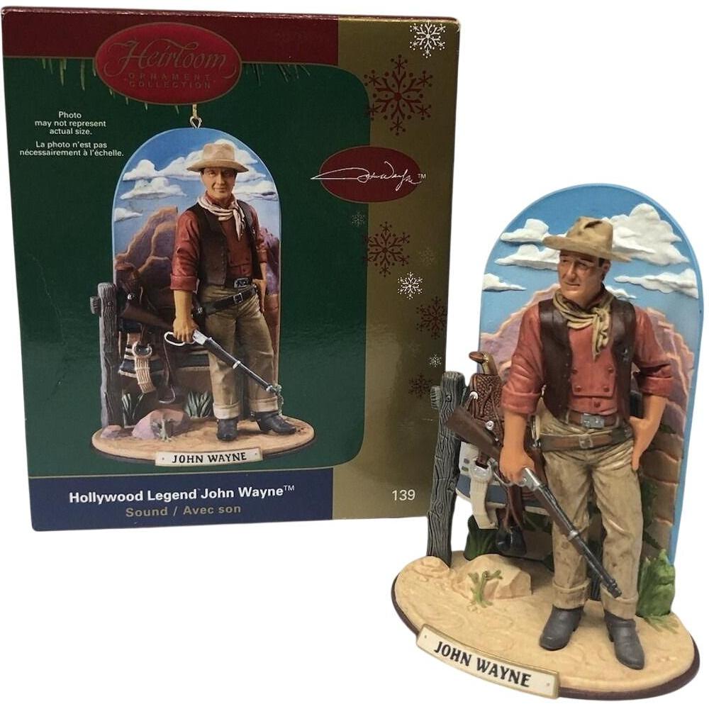 2005 Hollywood Legend John Wayne Carlton Cards Ornaments (John Wayne) CXOR-139N