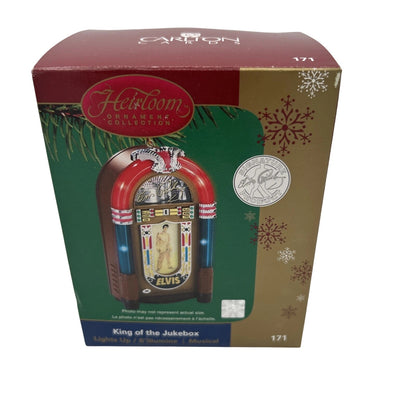 2005 King of the Jukebox Carlton Cards Ornaments (Elvis Presley) CXOR-171N