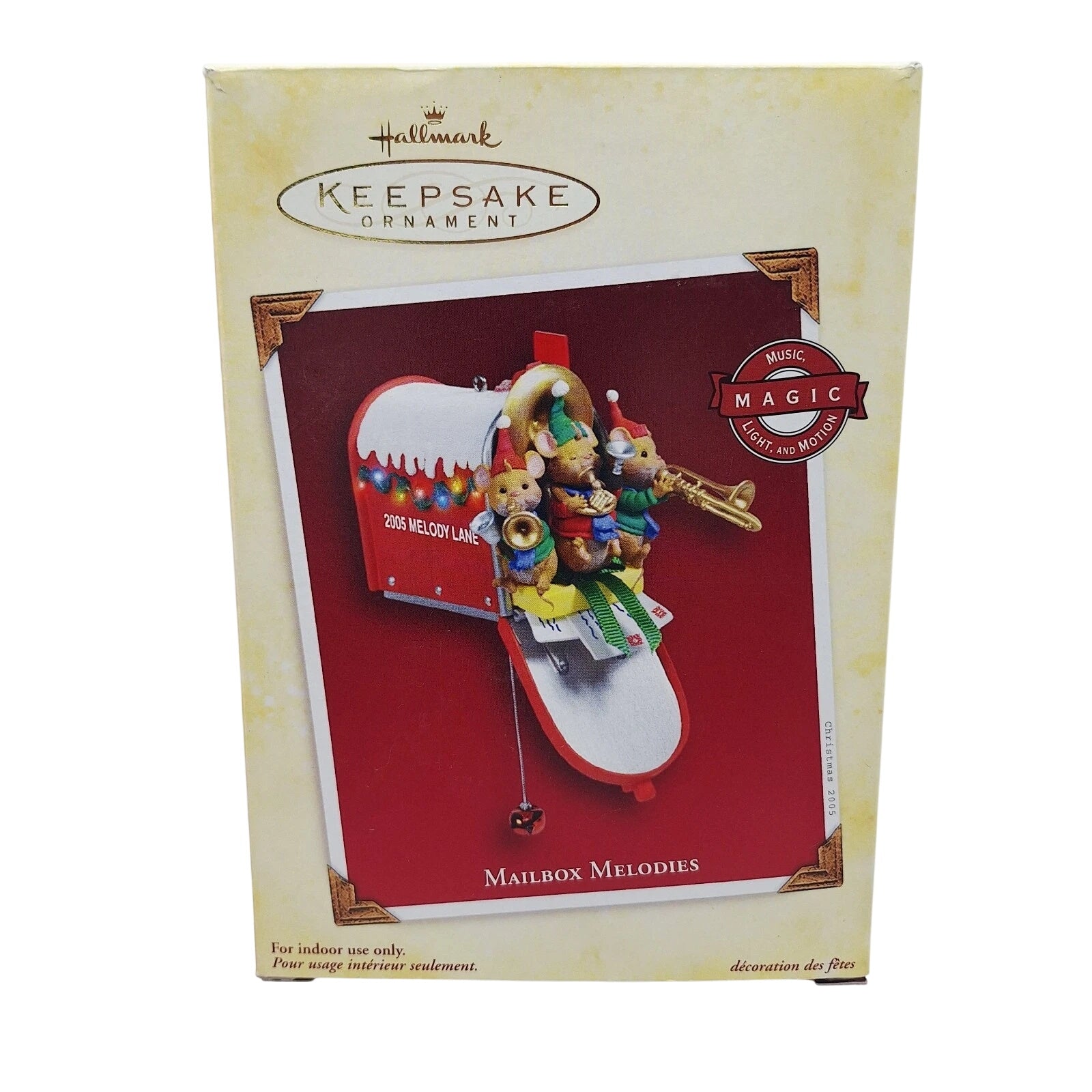 2005 Mailbox Melodies Hallmark Ornament (Mouse) QLX7632
