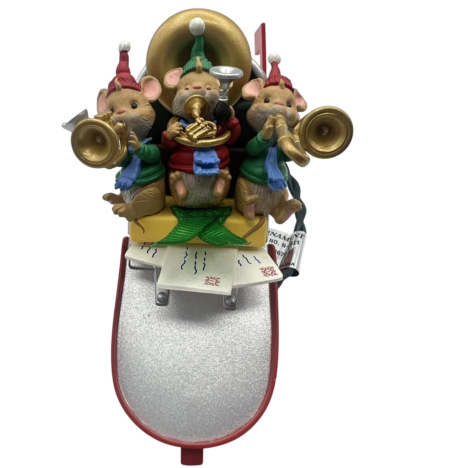 2005 Mailbox Melodies Hallmark Ornament (Mouse) QLX7632