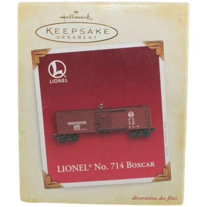 2005 No. 714 Boxcar Hallmark Ornament (Lionel) QXI6125