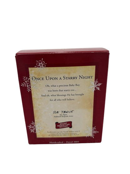 2005 Once Upon a Starry Night Hallmark Ornament (Nativity) QXG4385