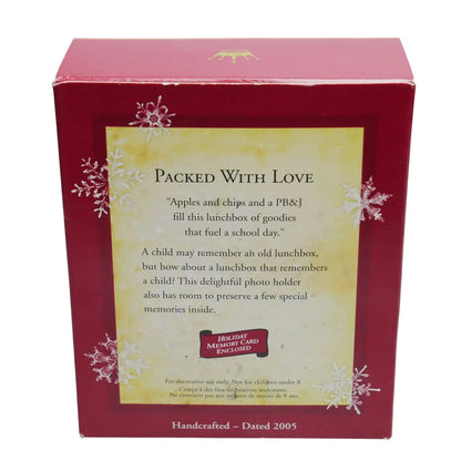 2005 Packed With Love Hallmark Ornament (Photo Holder) QXG4642