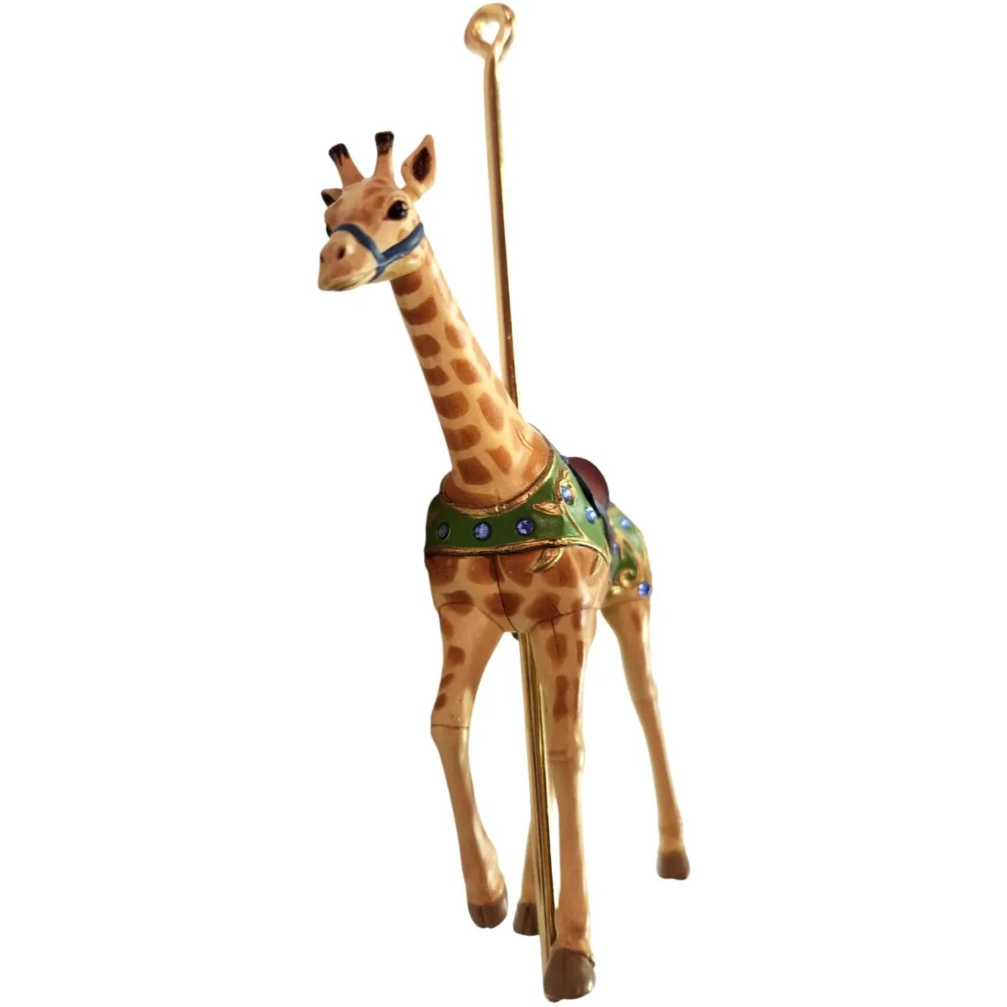 2005 Proud Giraffe Hallmark Ornament (Carousel Ride) QX2012