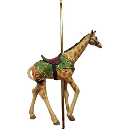 2005 Proud Giraffe Hallmark Ornament (Carousel Ride) QX2012