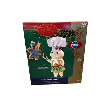 2005 Santa's Little Baker Carlton Cards Ornaments (Pillsbury) CXOR-140N