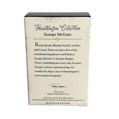 2005 Scoops McGore - Hauntington Collection Hallmark Ornament (Halloween) QFO6312