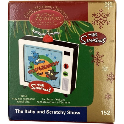 2005 The Itchy and Scratchy Show Carlton Cards Ornaments (The Simpsons) CXOR-152N
