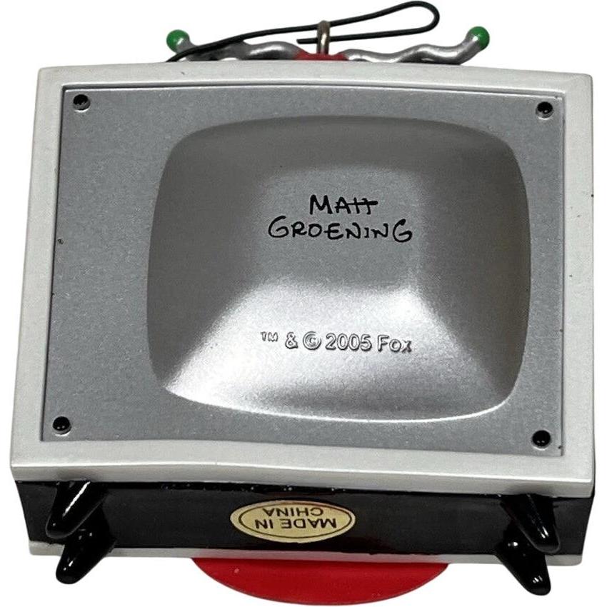 2005 The Itchy and Scratchy Show Carlton Cards Ornaments (The Simpsons) CXOR-152N