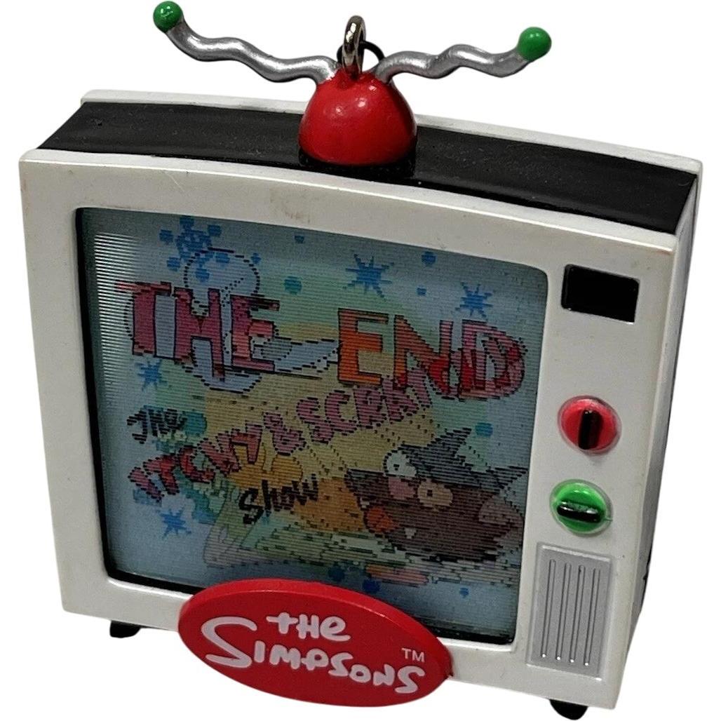 2005 The Itchy and Scratchy Show Carlton Cards Ornaments (The Simpsons) CXOR-152N