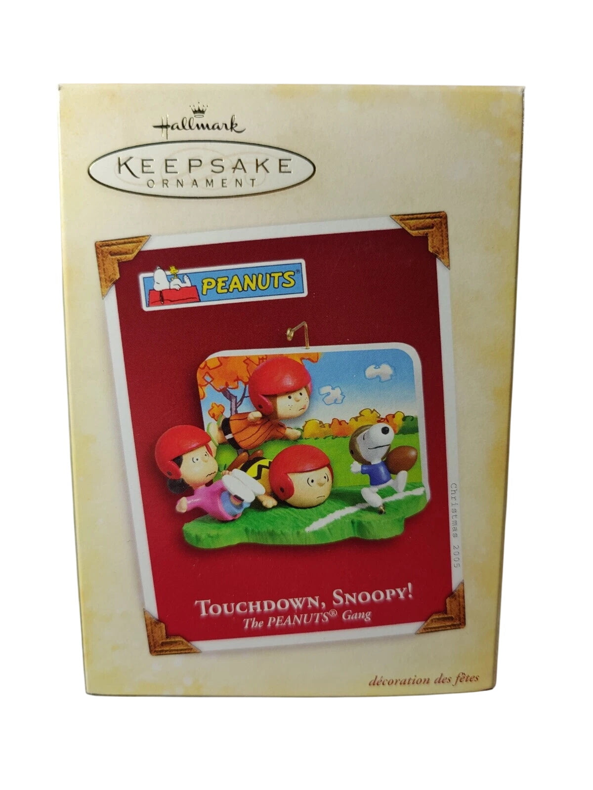 2005 Touchdown Snoopy Hallmark Ornament (Peanuts) QXI6285