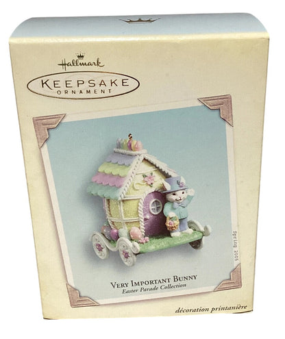 2005 Very Important Bunny Hallmark Ornament (Easter Parade Collection) QEO8242