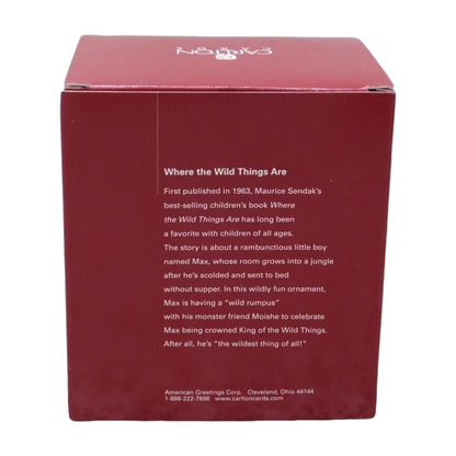 2005 Where the Wild Things Are Carlton Cards Ornaments (Where the Wild Things Are) CXOR-120N