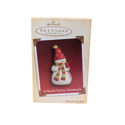 2005 A Happy Little Snowman Hallmark Ornament (Snowman) PR3570