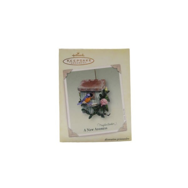 2005 A New Address Hallmark Ornament (Nature's Sketchbook) QEO8275