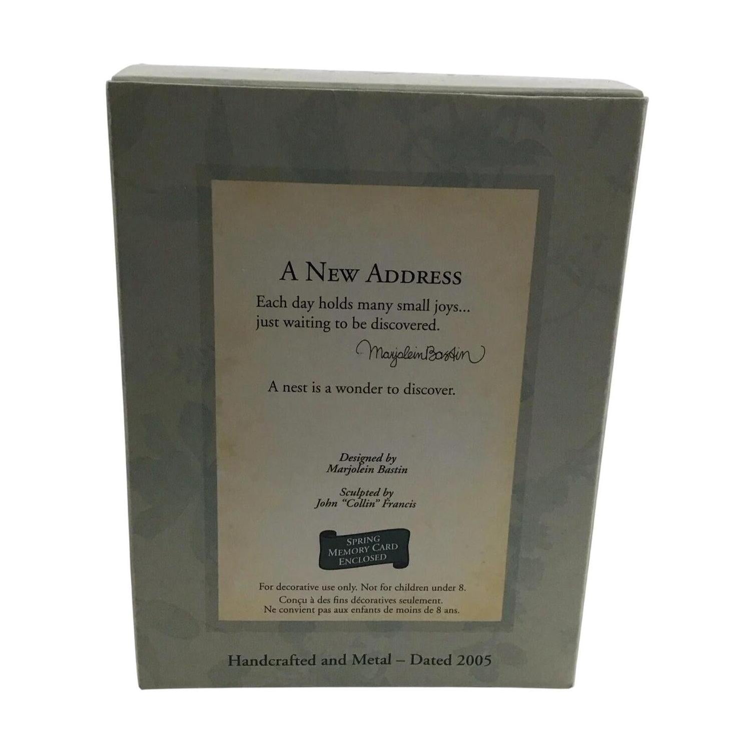 2005 A New Address Hallmark Ornament (Nature's Sketchbook) QEO8275 Image5