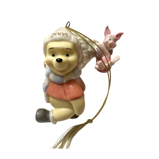 2005 A Tree for Pooh and Piglet Winnie the Pooh Lenox Ornament 6395453 Image1
