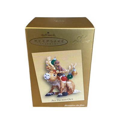 2005 All Decked Out Hallmark Ornament (Reindeer) QXC5006