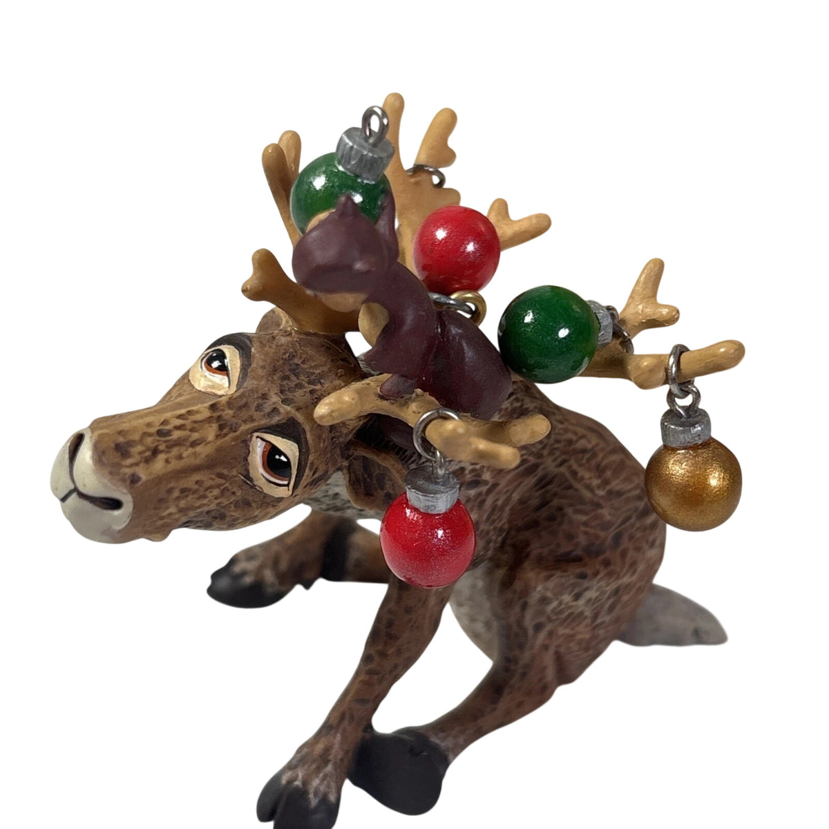 2005 All Decked Out Hallmark Ornament (Reindeer) QXC5006 Image1