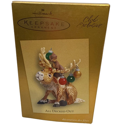 2005 All Decked Out Hallmark Ornament (Reindeer) QXC5006 Image2