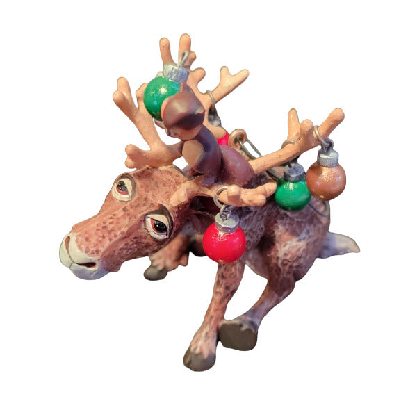 2005 All Decked Out Hallmark Ornament (Reindeer) QXC5006