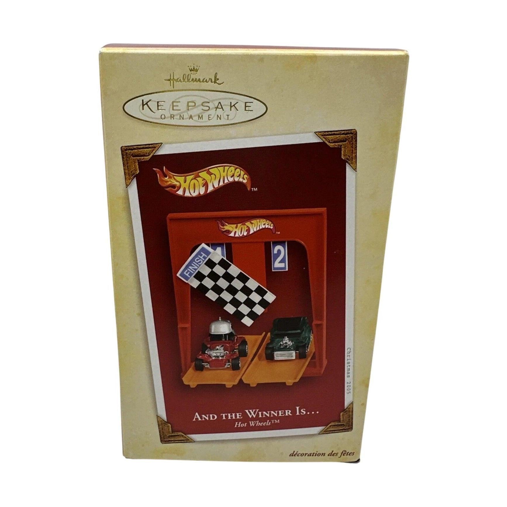 2005 And the Winner Is... Hallmark Ornament (Hot Wheels) QXI6195 Image2