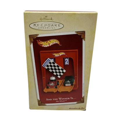 2005 And the Winner Is... Hallmark Ornament (Hot Wheels) QXI6195 Image2