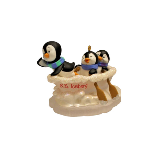 2005 Arctic Adventures Hallmark Ornament (Kris' Penguins) QXG4452 Image1