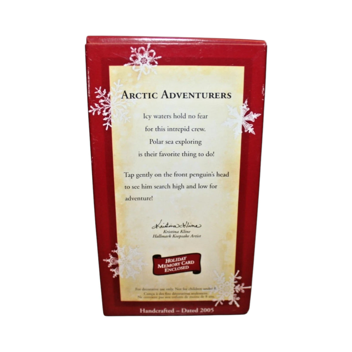 2005 Arctic Adventures Hallmark Ornament (Kris' Penguins) QXG4452 Image8