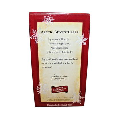 2005 Arctic Adventures Hallmark Ornament (Kris' Penguins) QXG4452 Image8