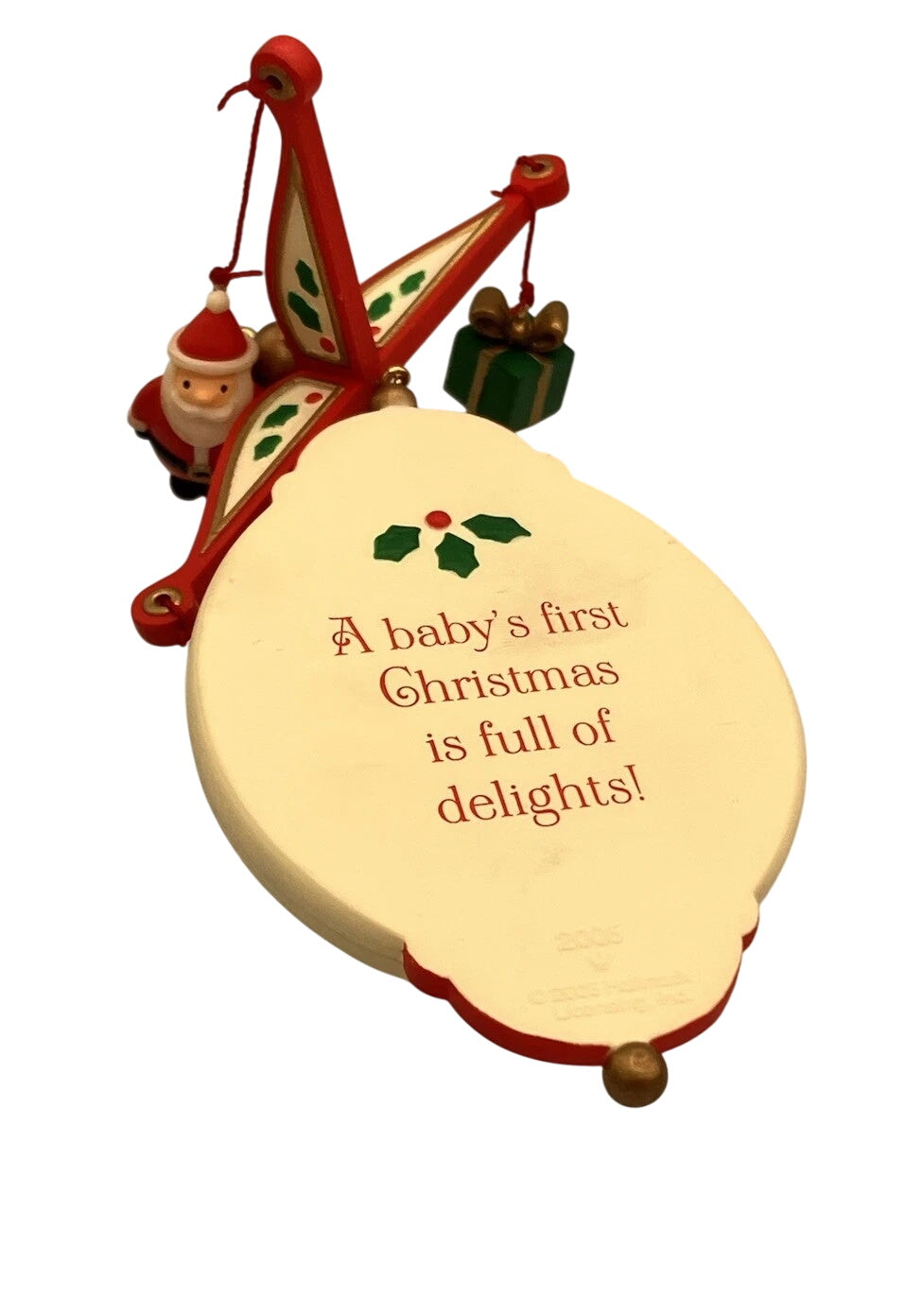 2005 Baby's First Christmas Hallmark Ornament (Baby's First Christmas) QXG4622