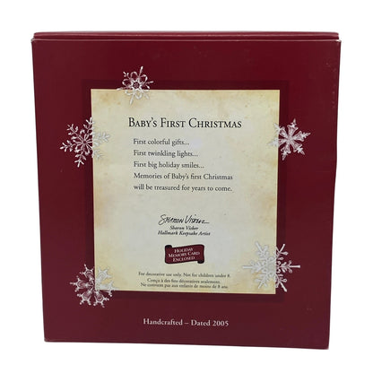 2005 Baby's First Christmas Hallmark Ornament (Baby's First Christmas) QXG4622