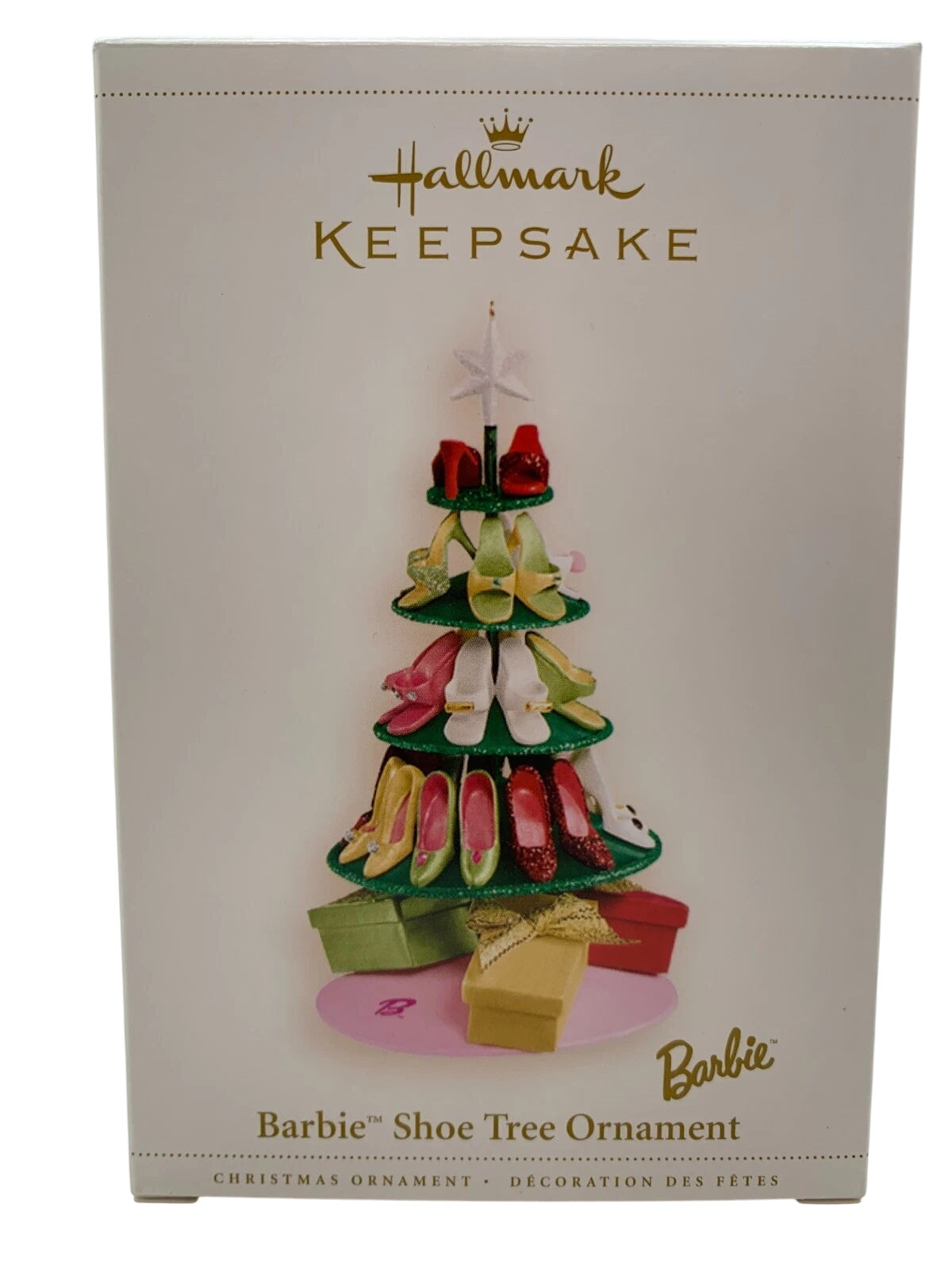 2005 Barbie Shoe Tree Ornament Hallmark Ornament (Barbie) QXI6343