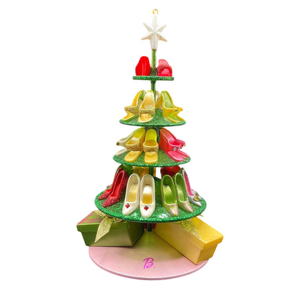 2005 Barbie Shoe Tree Ornament Hallmark Ornament (Barbie) QXI6343