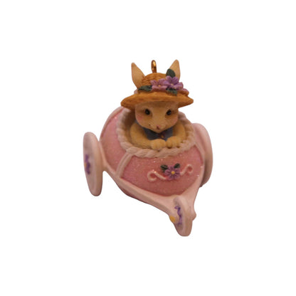 2005 Bunny Buggy Hallmark Ornament (Easter Parade Collection) QEO8232 Image1