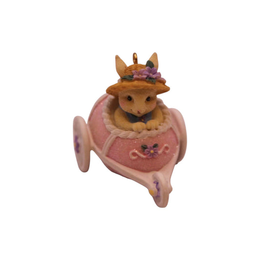 2005 Bunny Buggy Hallmark Ornament (Easter Parade Collection) QEO8232 Image1