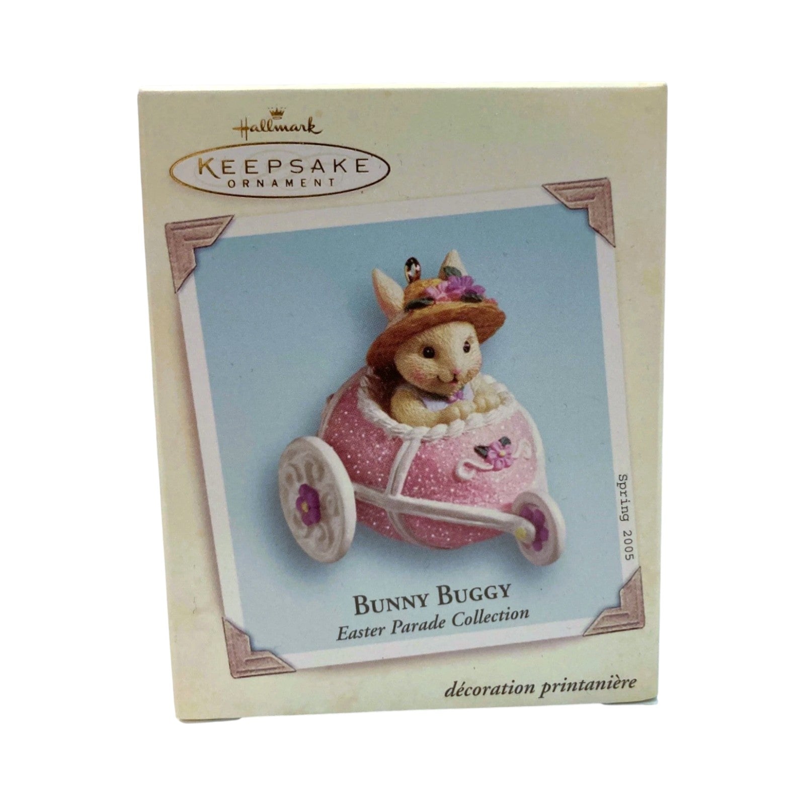 2005 Bunny Buggy Hallmark Ornament (Easter Parade Collection) QEO8232 Image2