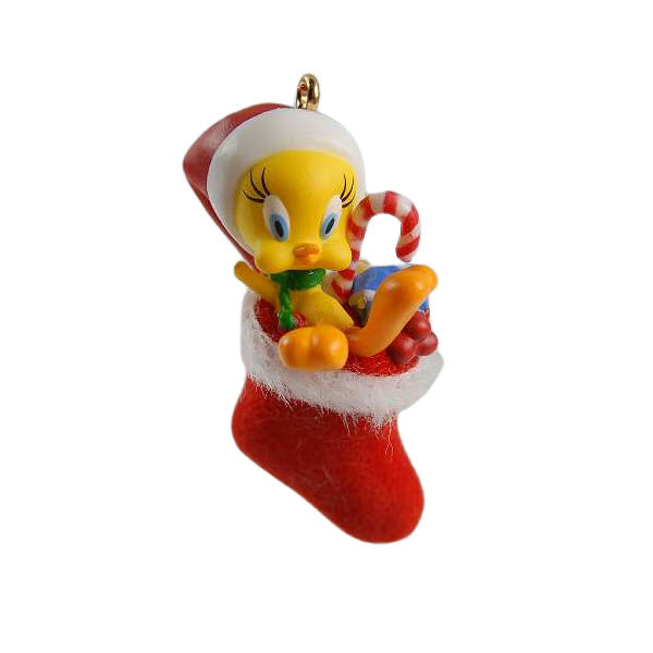 2005 Candy Cane Tweat Hallmark Ornament (Tweety - LOONEY TUNES) QXM8752