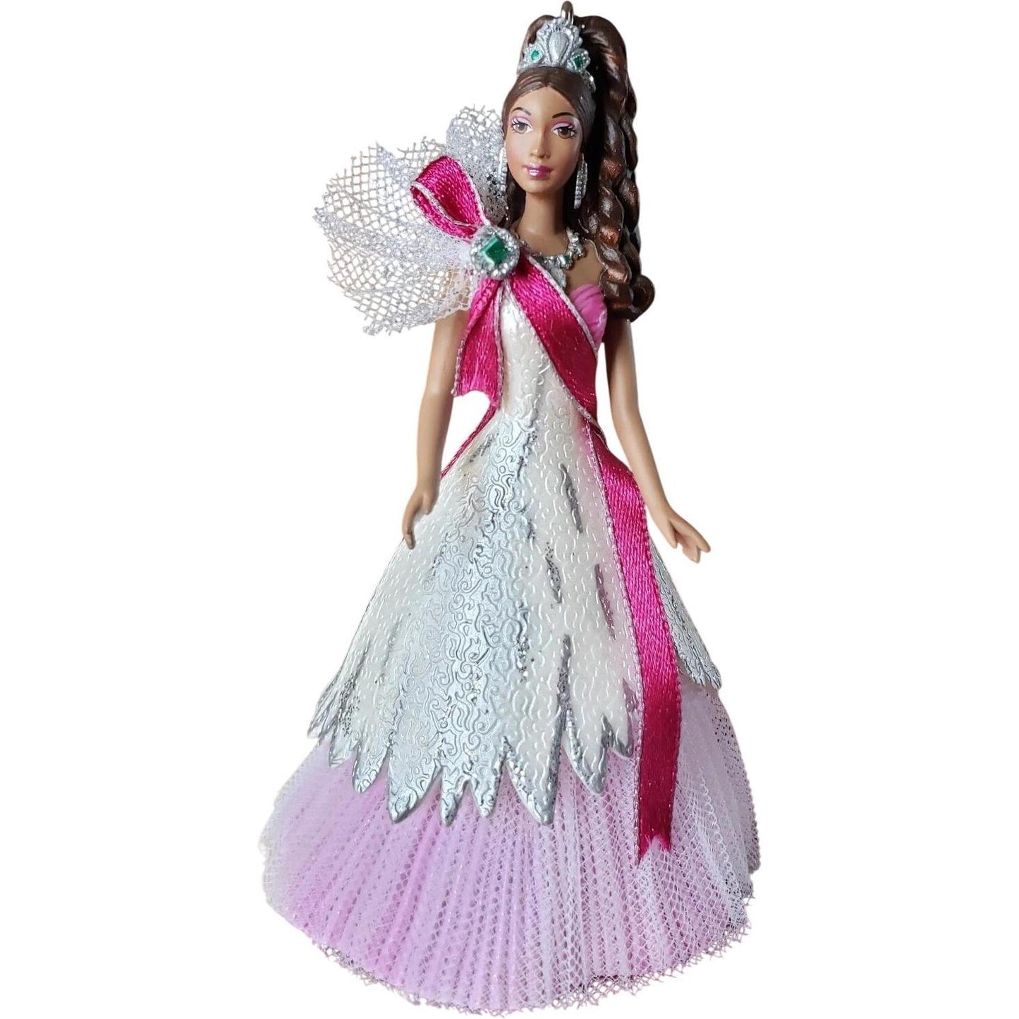 2005 Celebration Barbie Special African‑American Edition Hallmark Ornament (Celebration Barbie) QXI6422