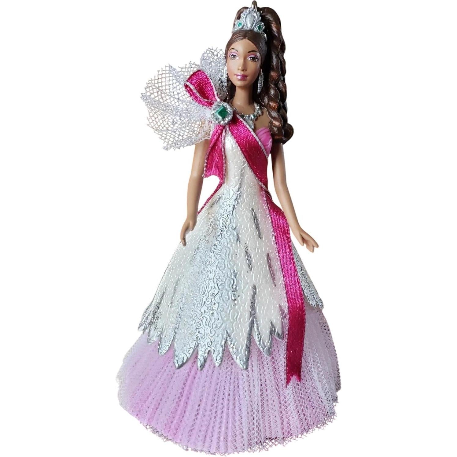 2005 Celebration Barbie Special African‑American Edition Hallmark Ornament (Celebration Barbie) QXI6422